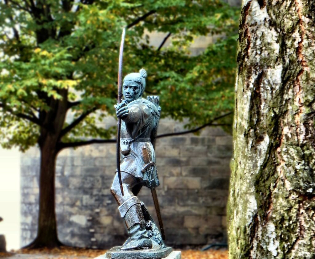 robin hood, statue, england-2717675.jpg